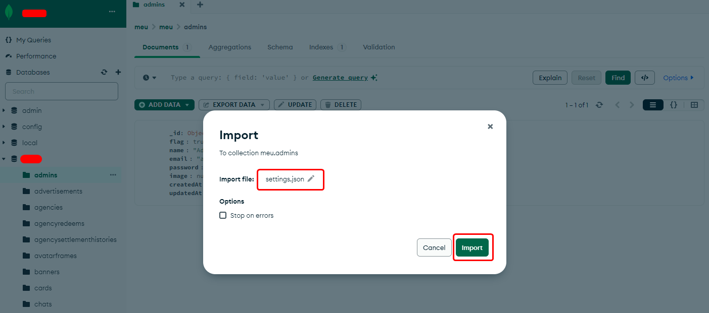 Import Files